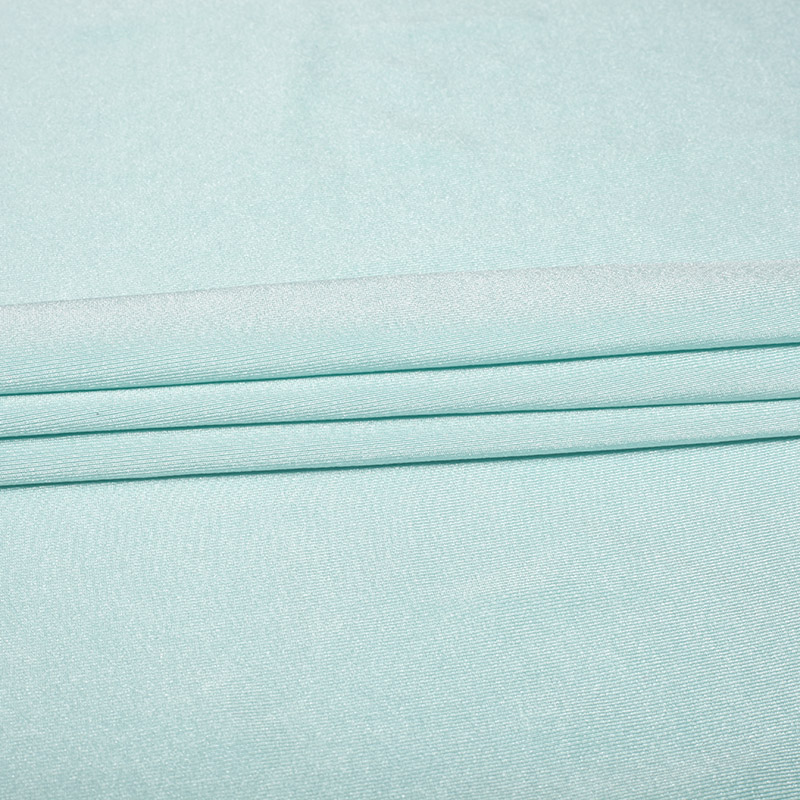 Tecido Spandex de poli&eacute;ster brilhante A002